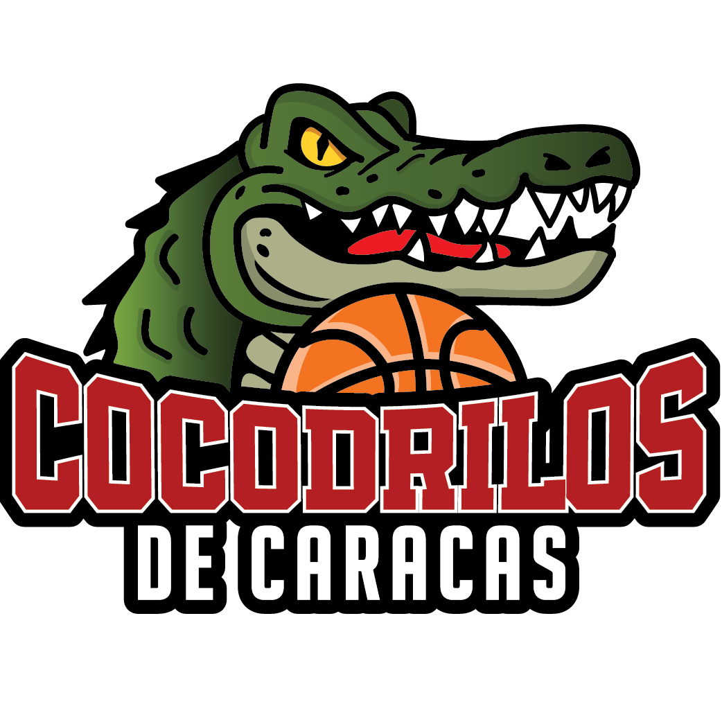 Logotipo de Cocodrilos de Caracas, logo equipo de basket, logo de equipo Cocodrilos Basket